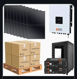 Solar Power & Battery Wall